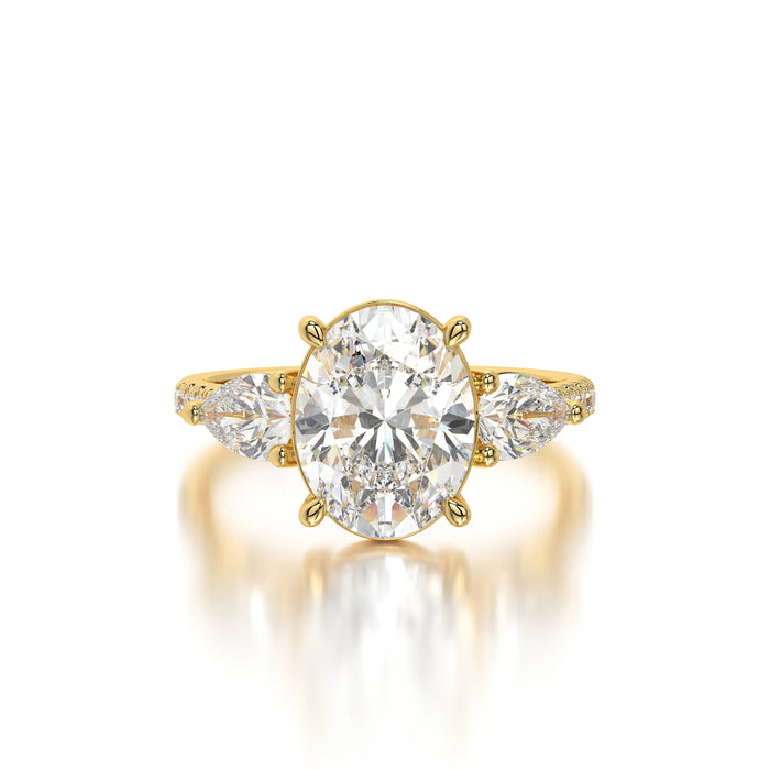 The Oval Pear Pave
