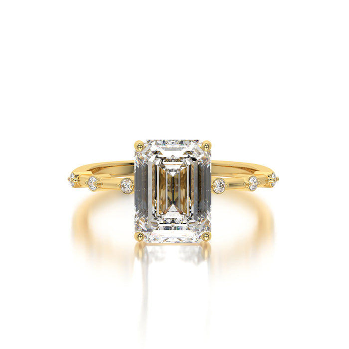 The Thin Pave Emerald