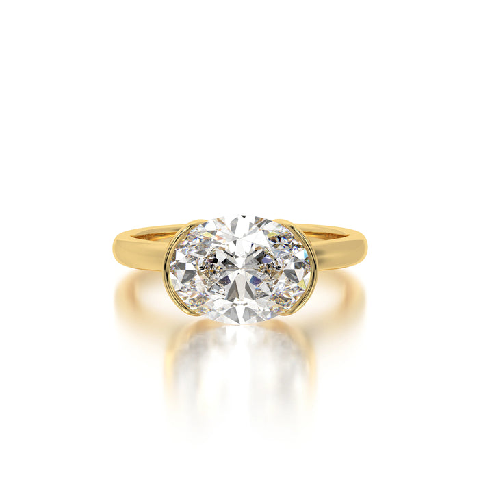 The Horizontal Bezel Oval