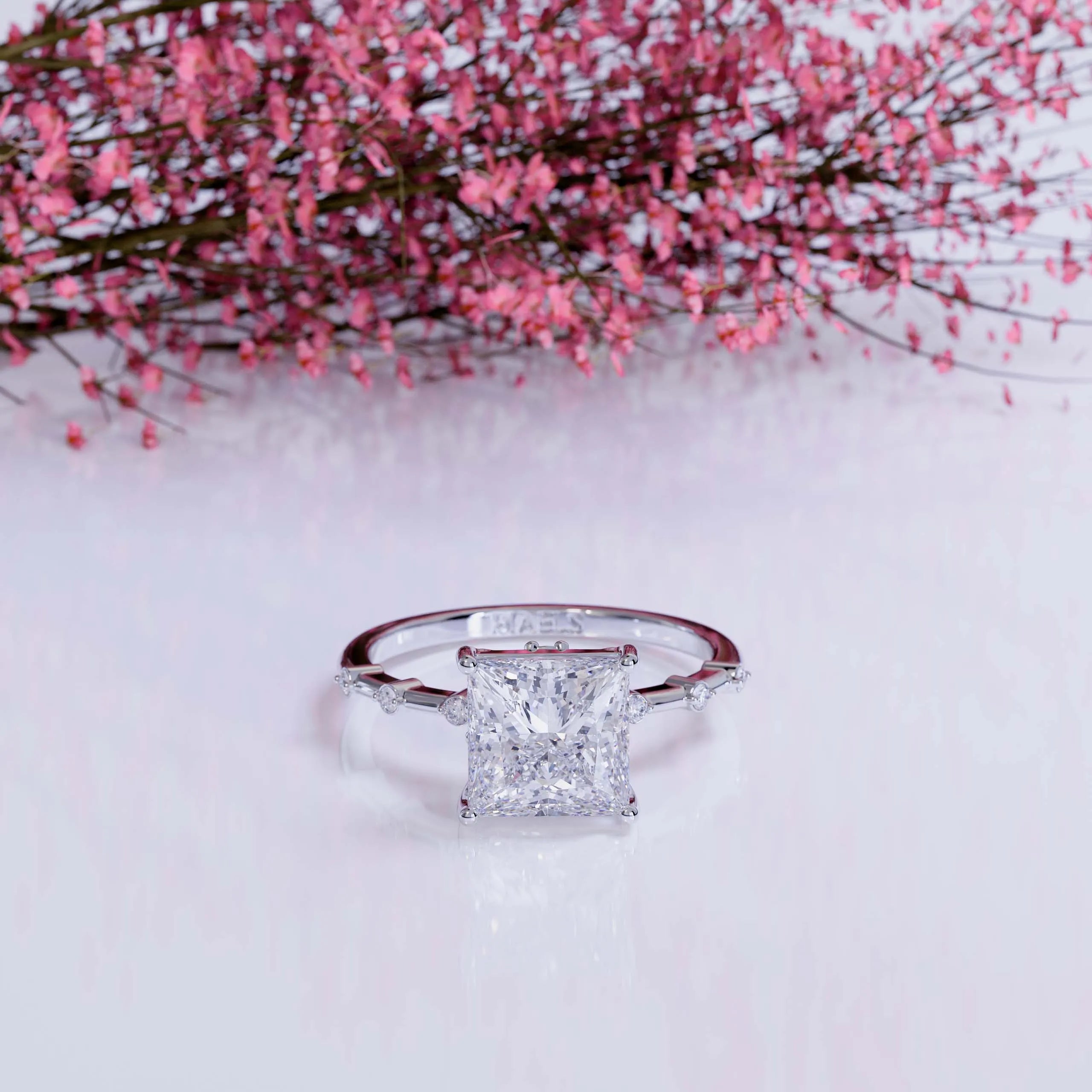 The Thin Pave Asscher