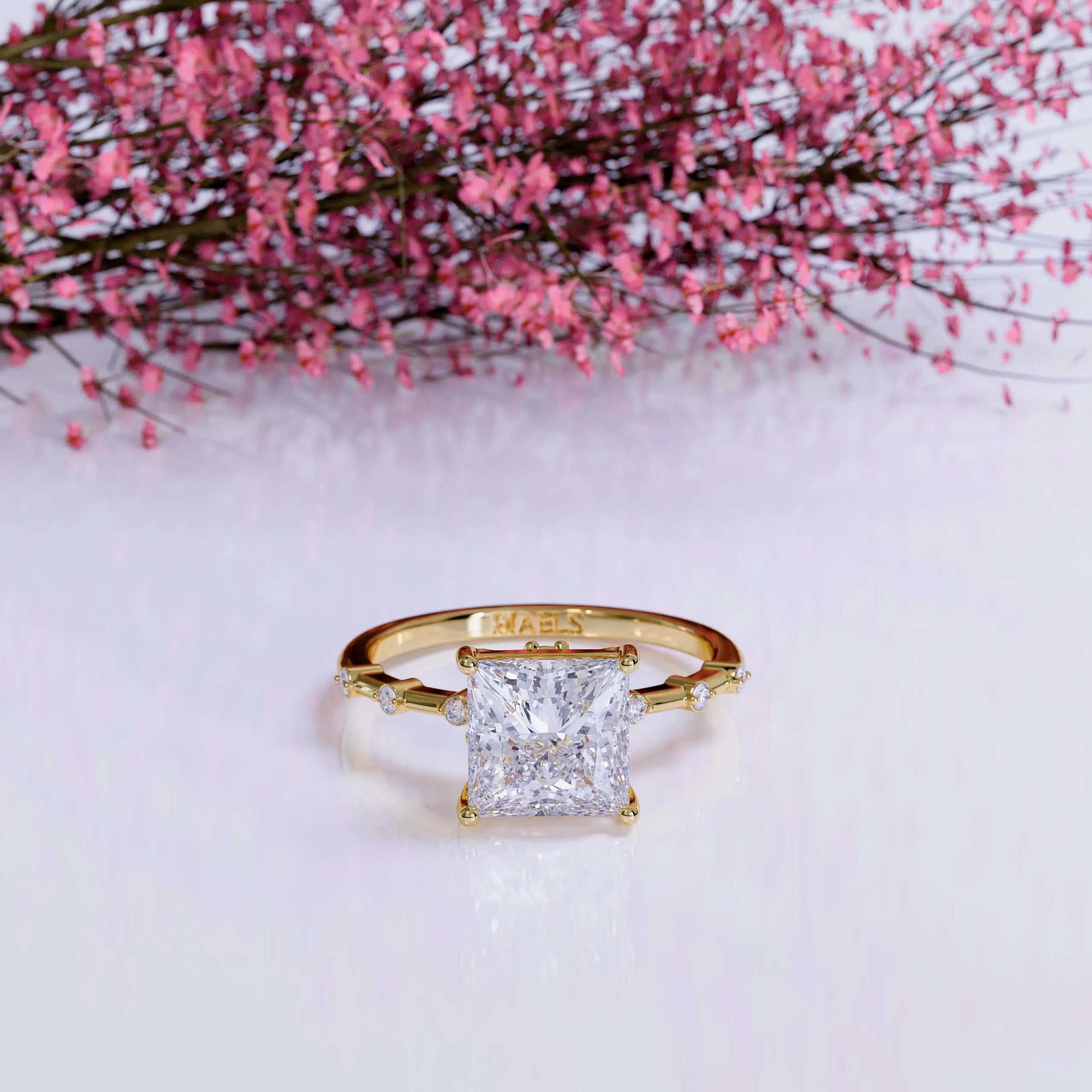 The Thin Pave Asscher