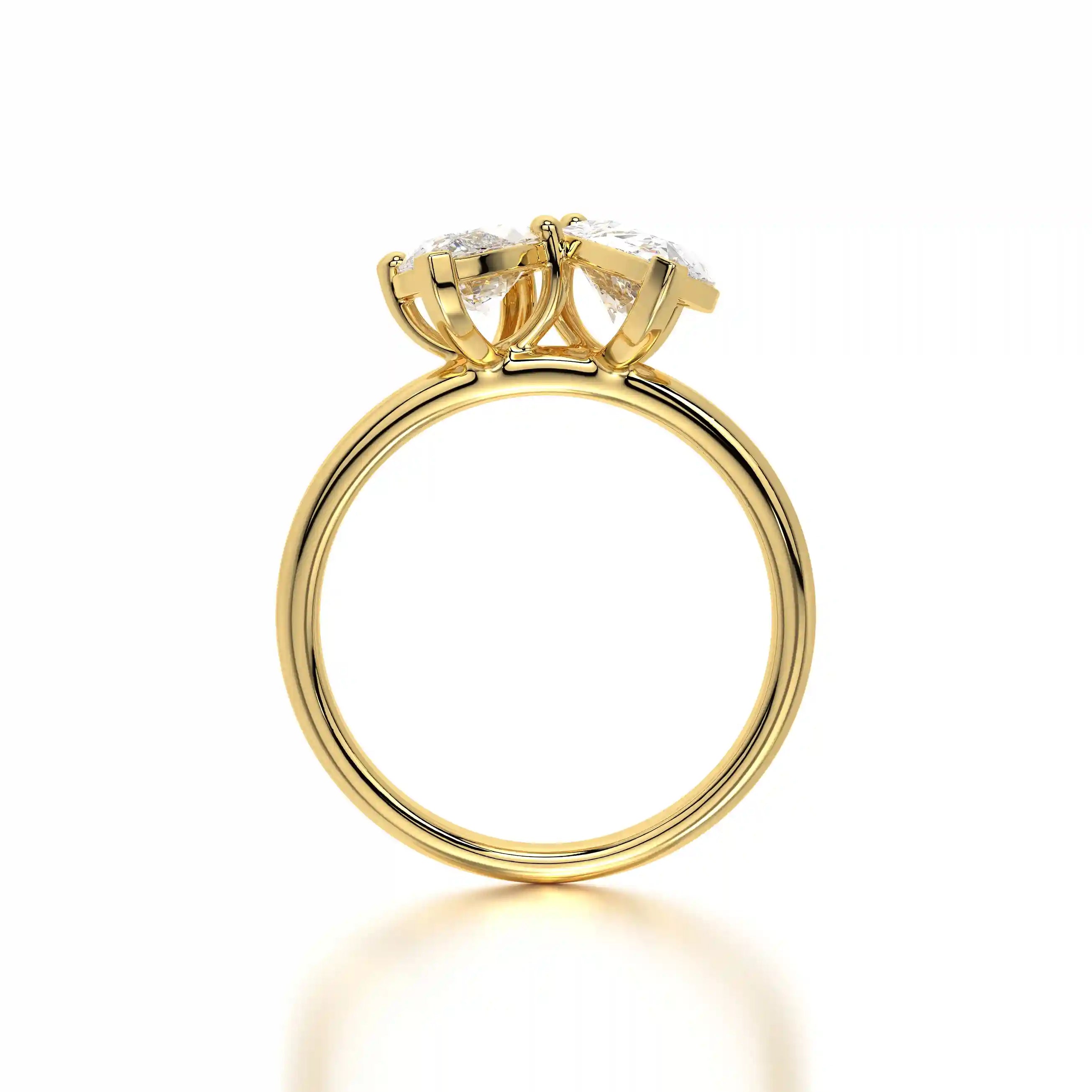 The Toi Et Moi Pear Marquise