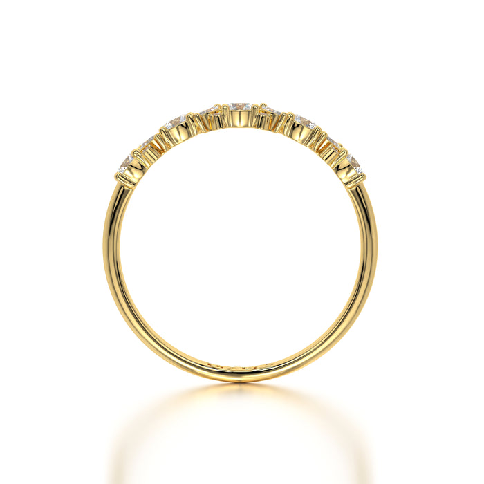 The Marquise Round Band