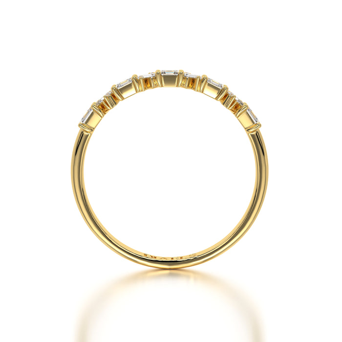 The Asscher Baguette Band