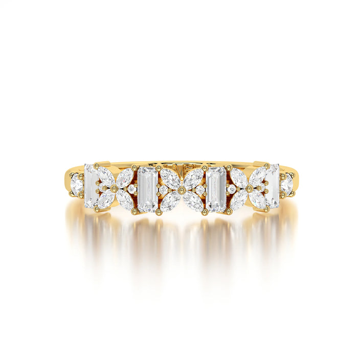 The Baguette Marquise Flower Band