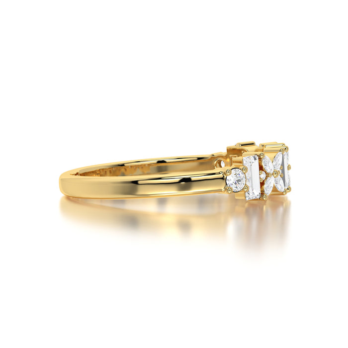 The Baguette Marquise Flower Band