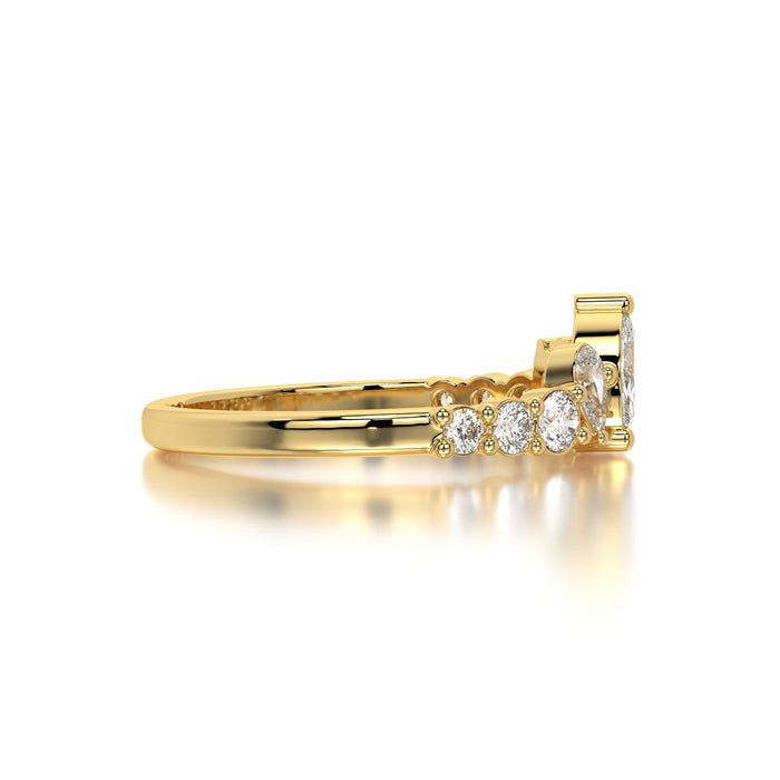 The Pear Marquise Trangle Band