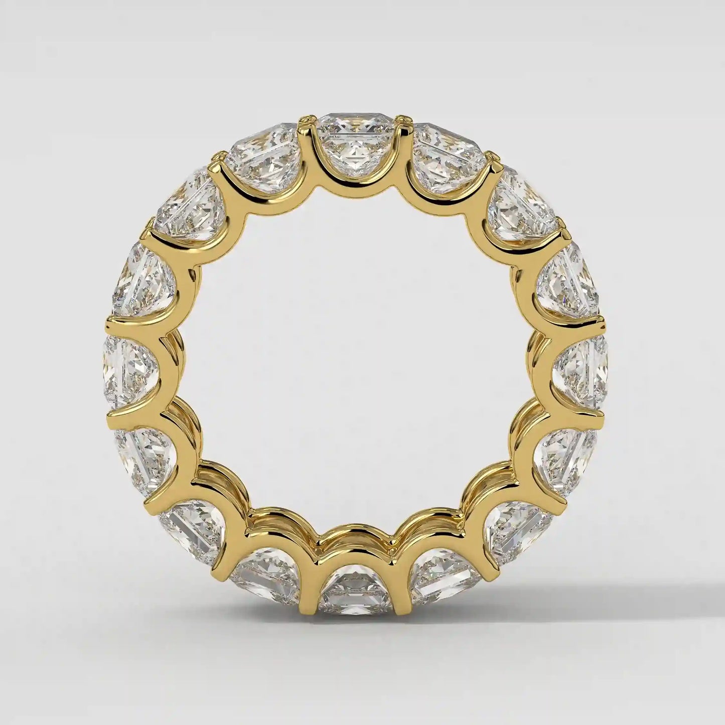 The U Prong Princess Eternity Band