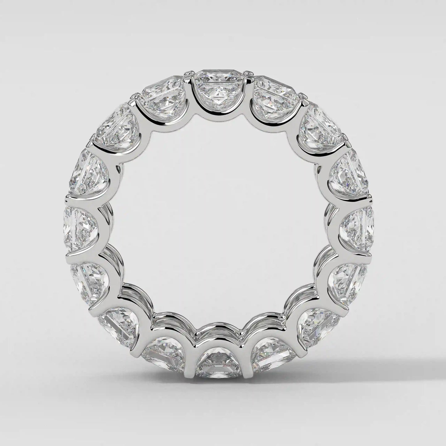 The U Prong Princess Eternity Band