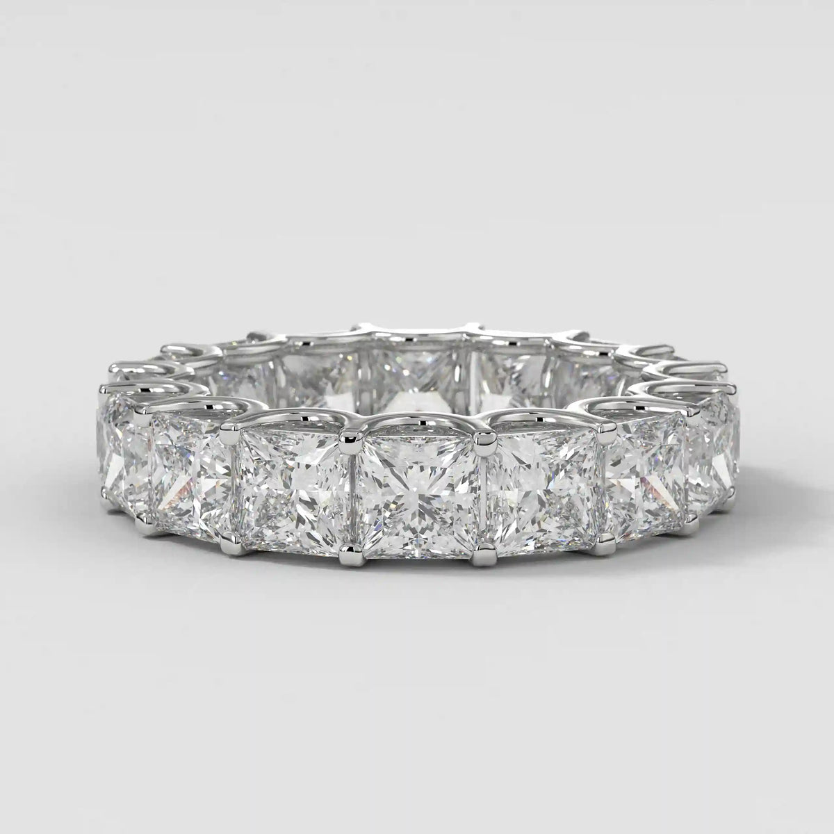 The U Prong Princess Eternity Band