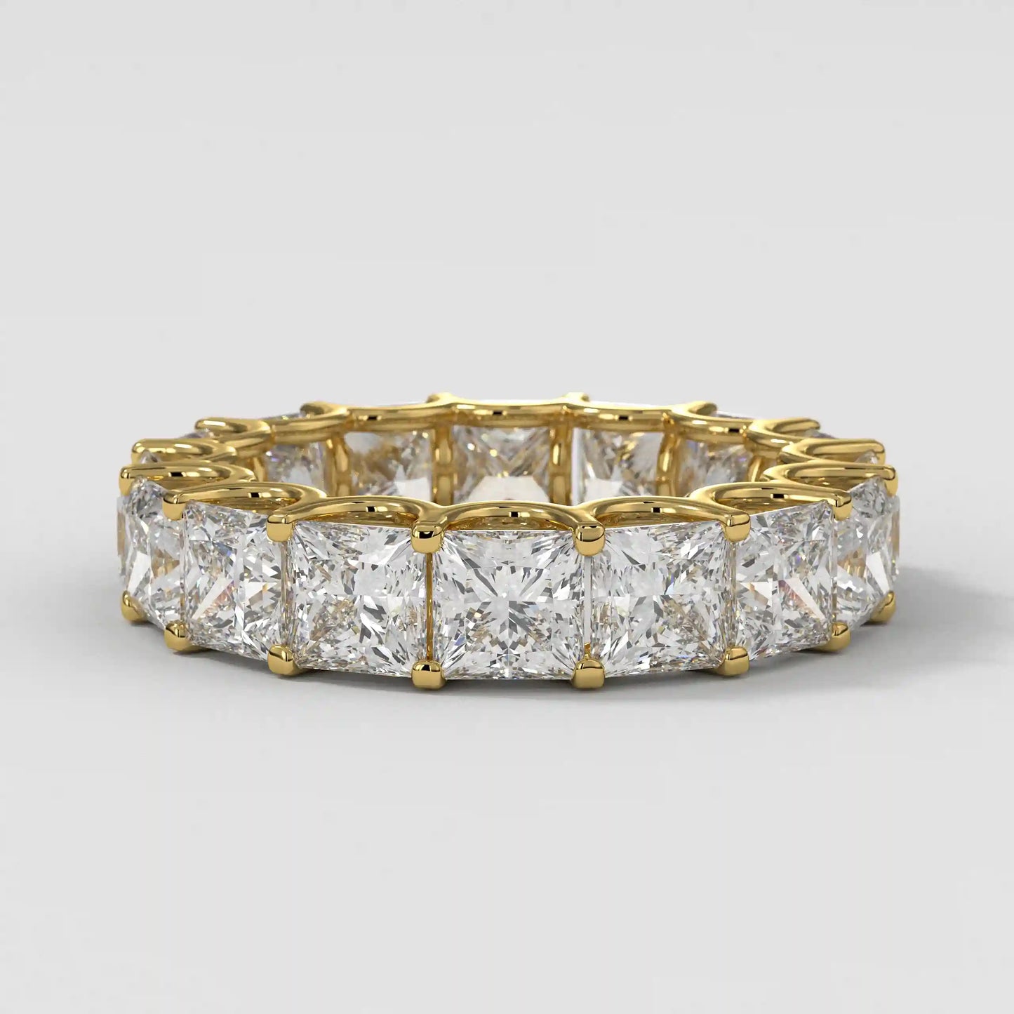 The U Prong Princess Eternity Band