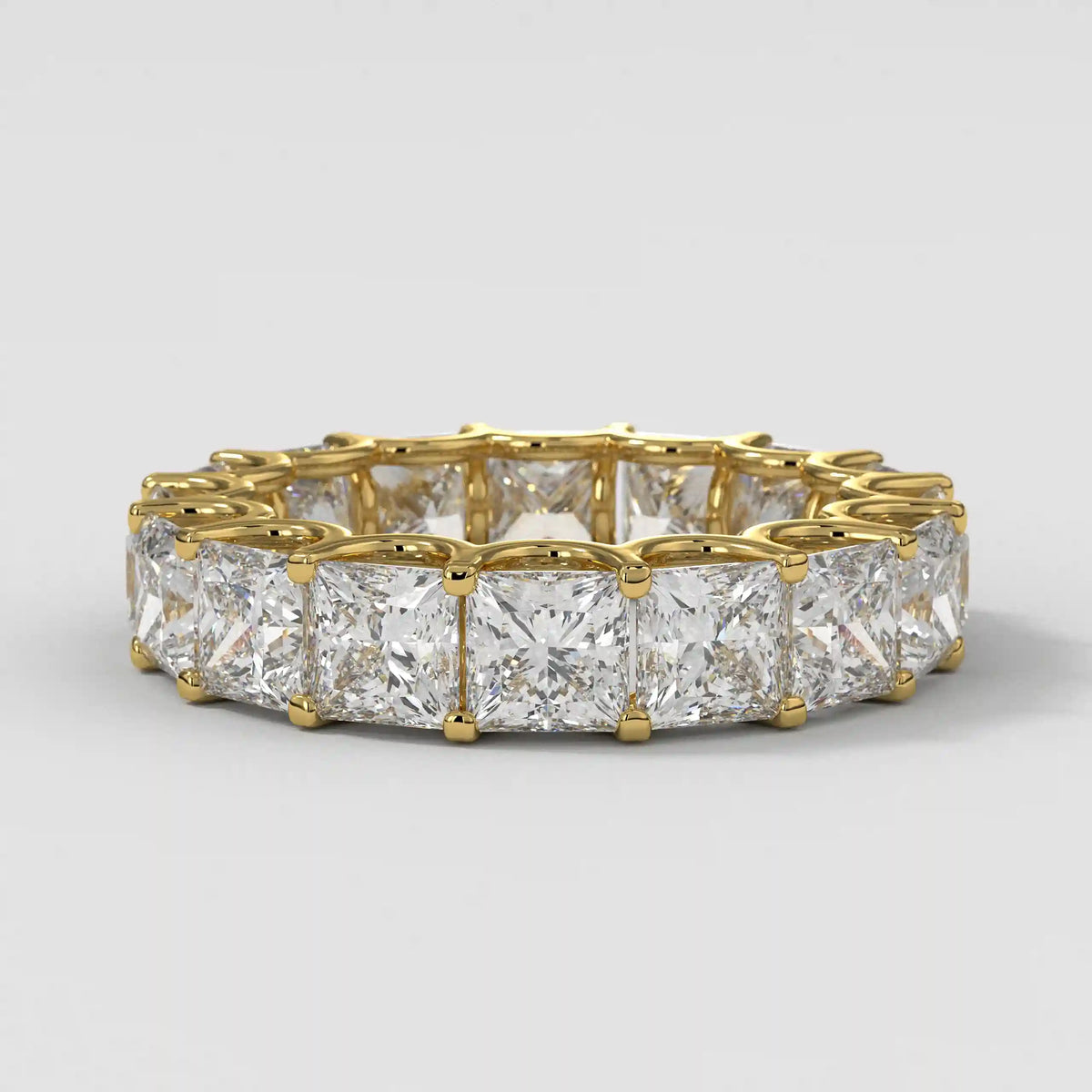 The U Prong Princess Eternity Band