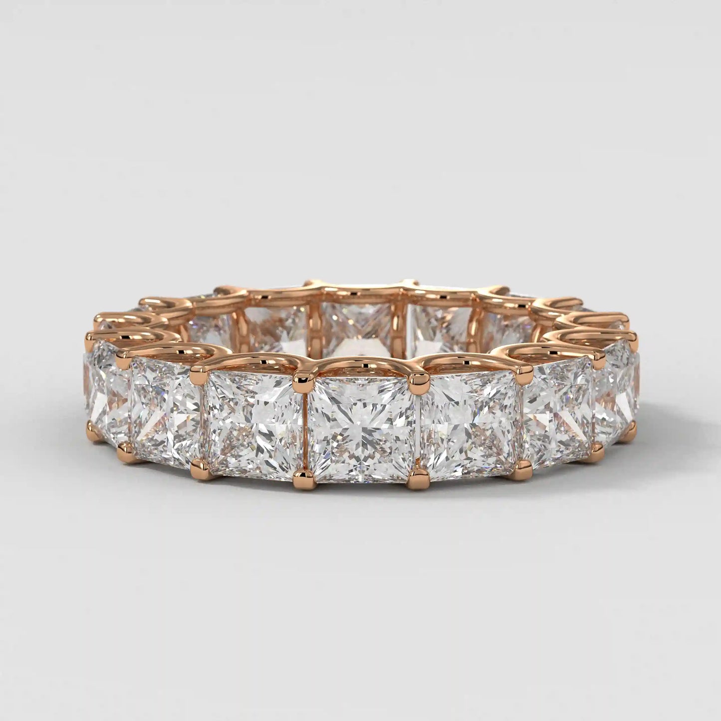 The U Prong Princess Eternity Band