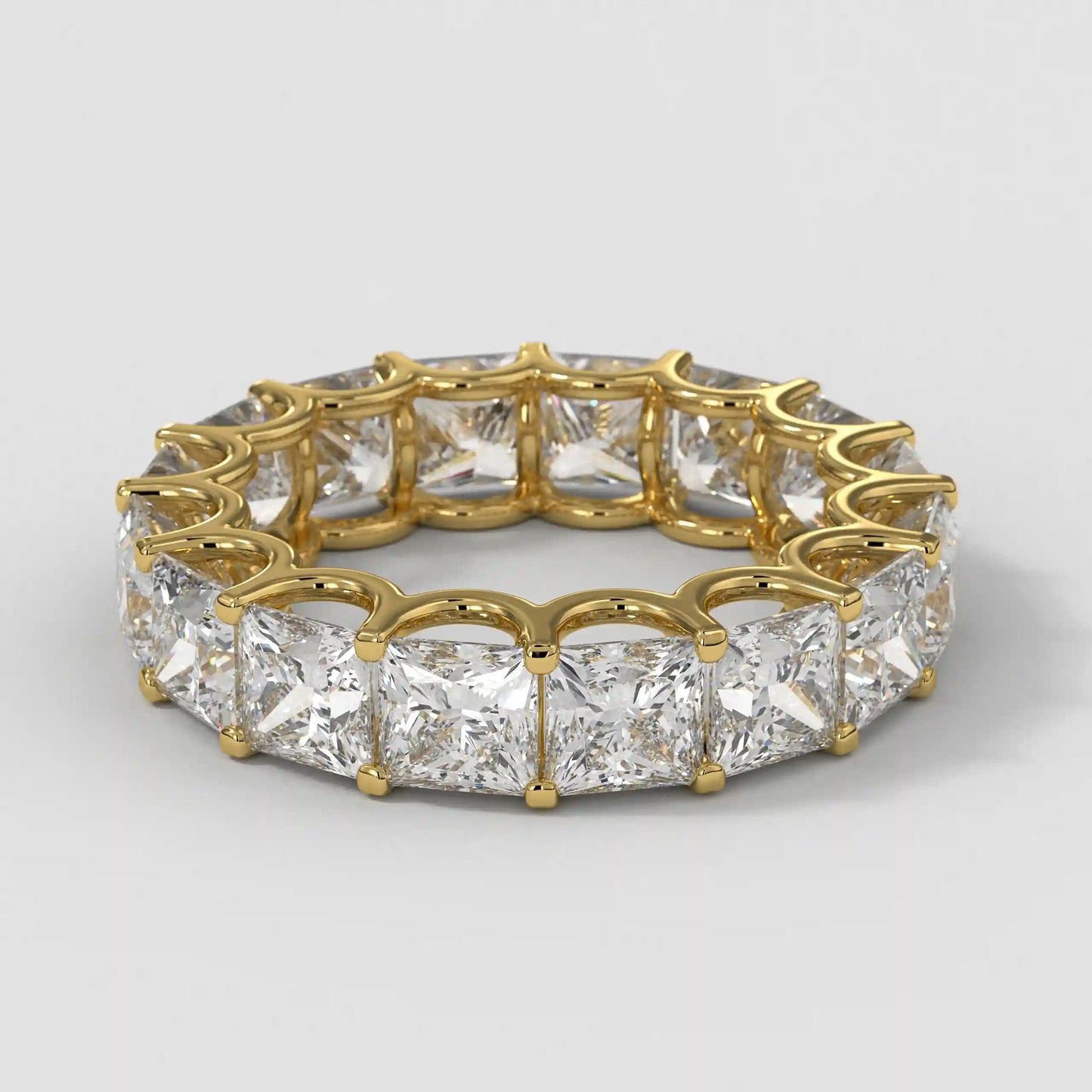 The U Prong Princess Eternity Band