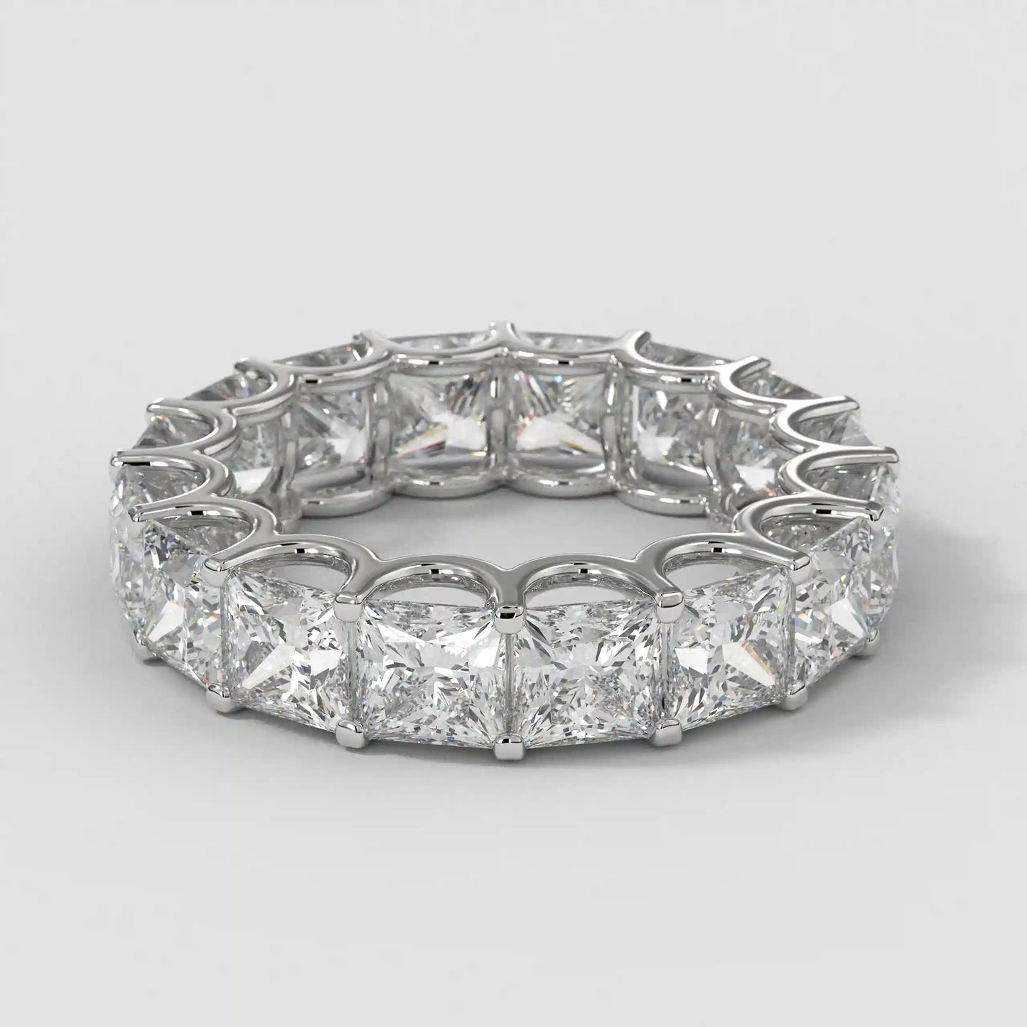 The U Prong Princess Eternity Band