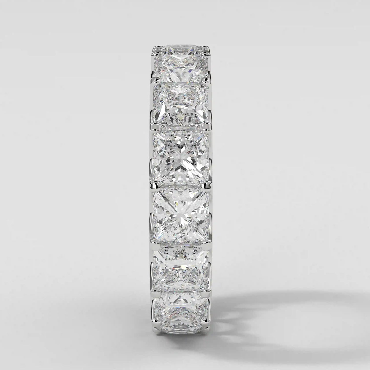 The U Prong Princess Eternity Band