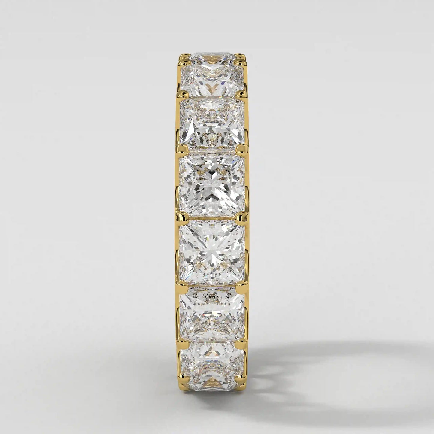 The U Prong Princess Eternity Band