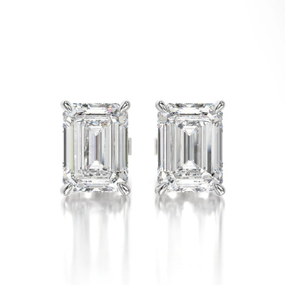 0.50 CTW Emerald Lab Grown Diamond Stud Earrings Set