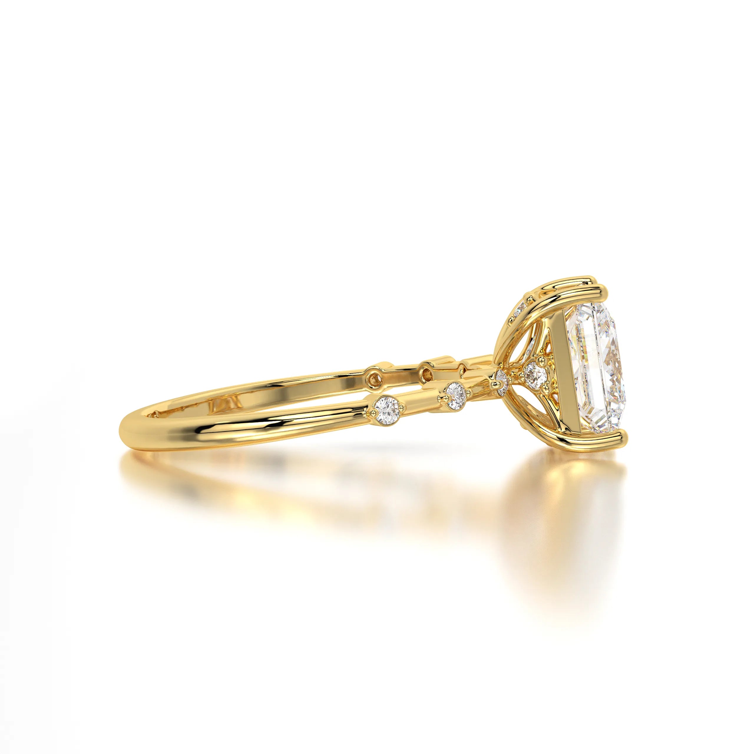 The Thin Pave Asscher