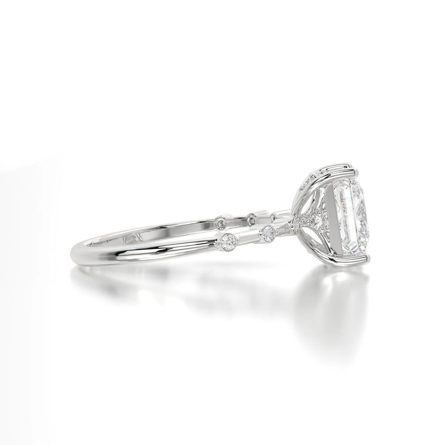 The Thin Pave Asscher