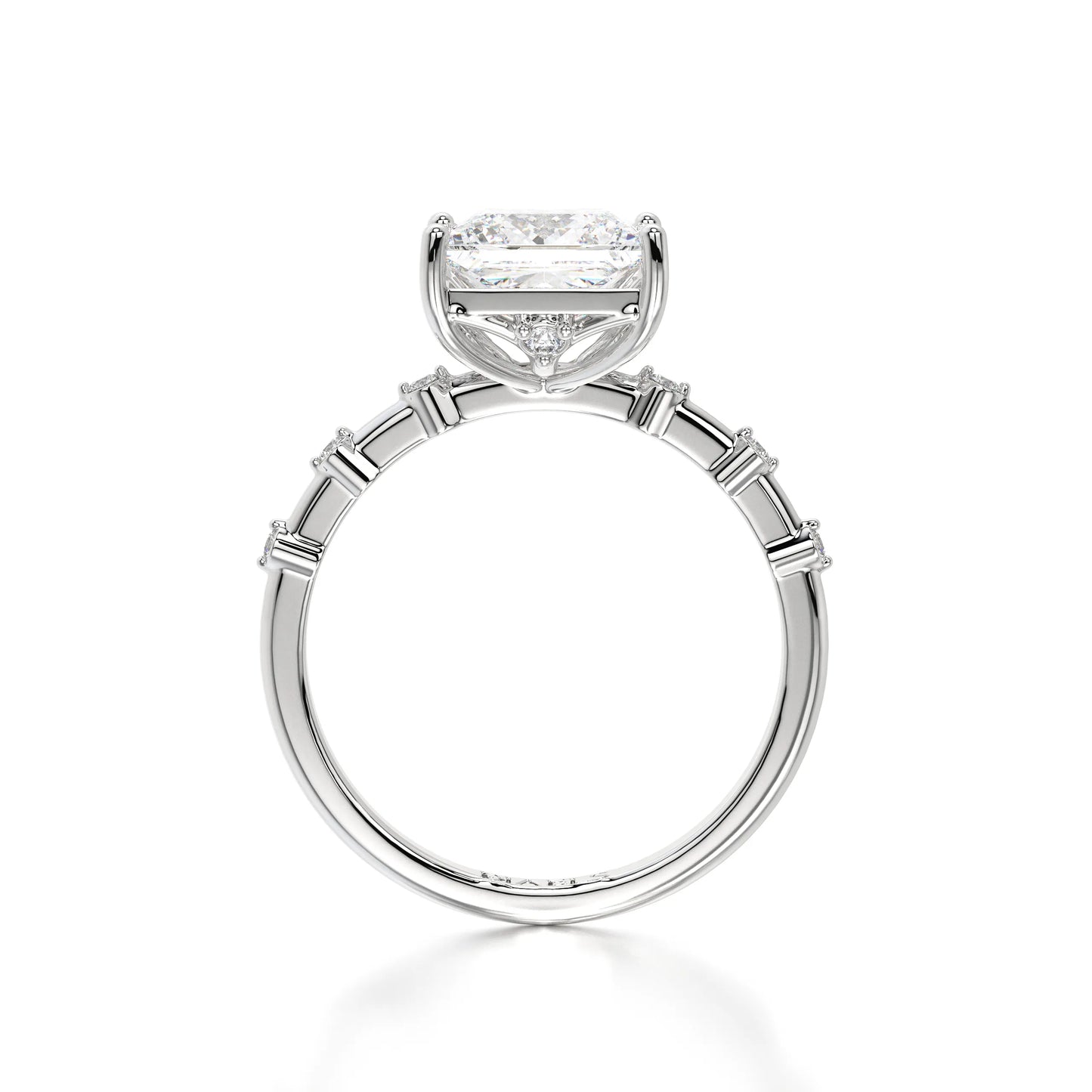 The Thin Pave Asscher