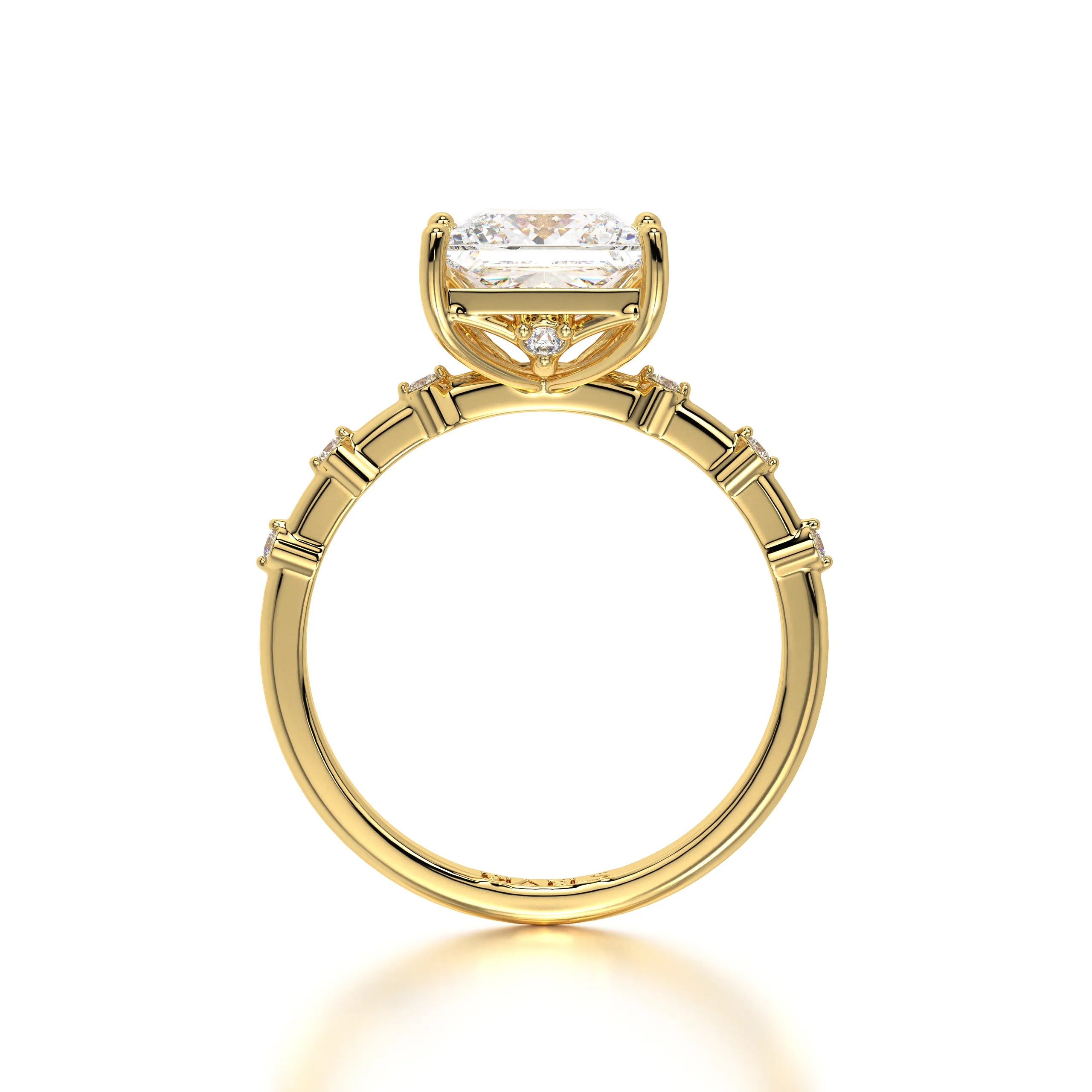 The Thin Pave Asscher