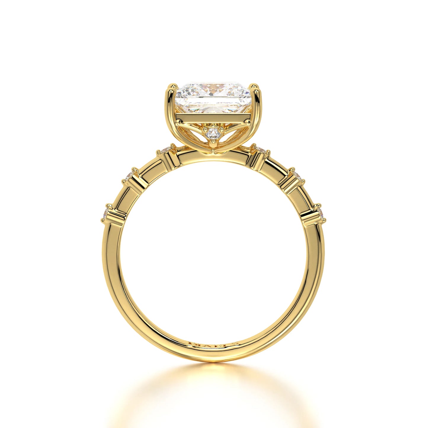 The Thin Pave Asscher
