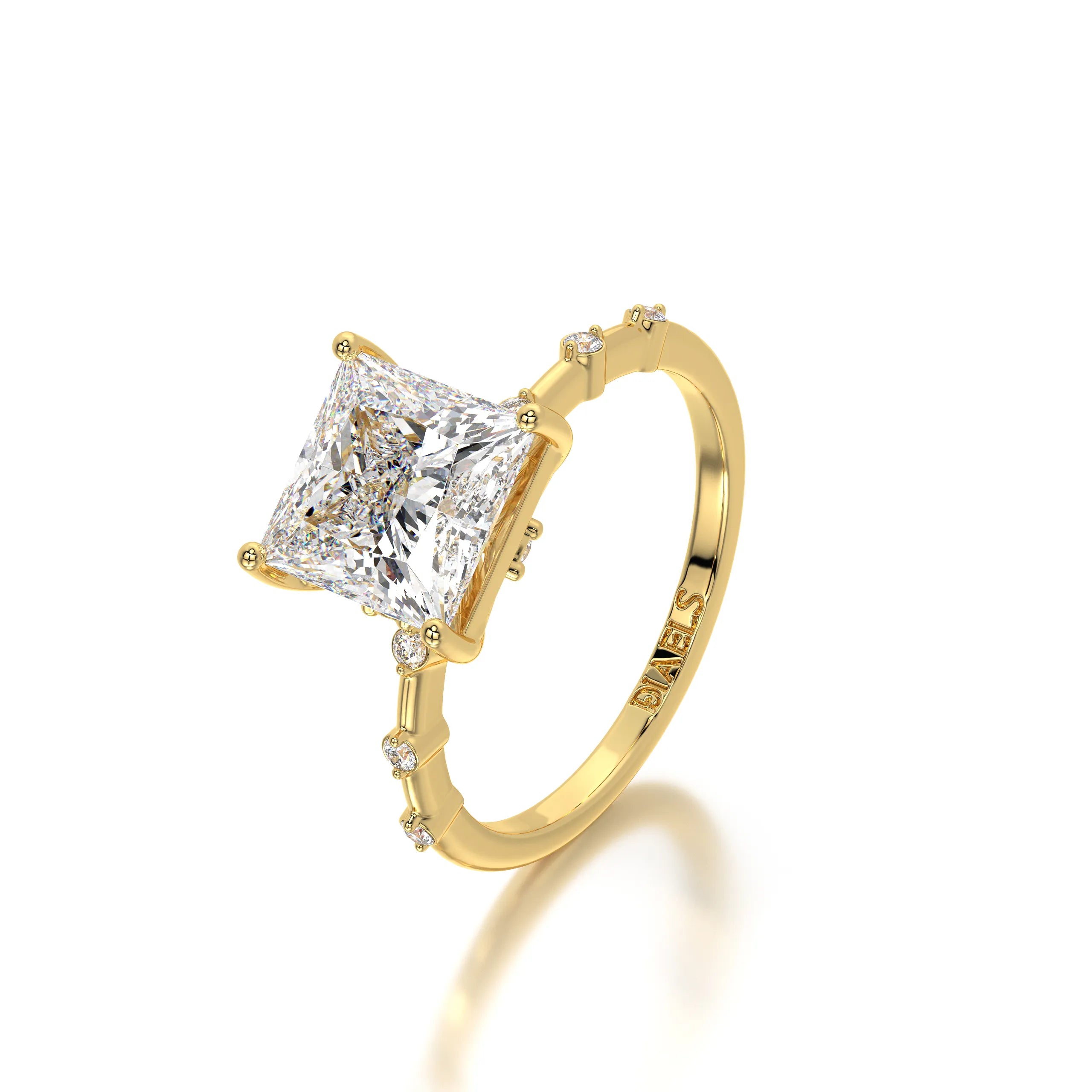 The Thin Pave Asscher