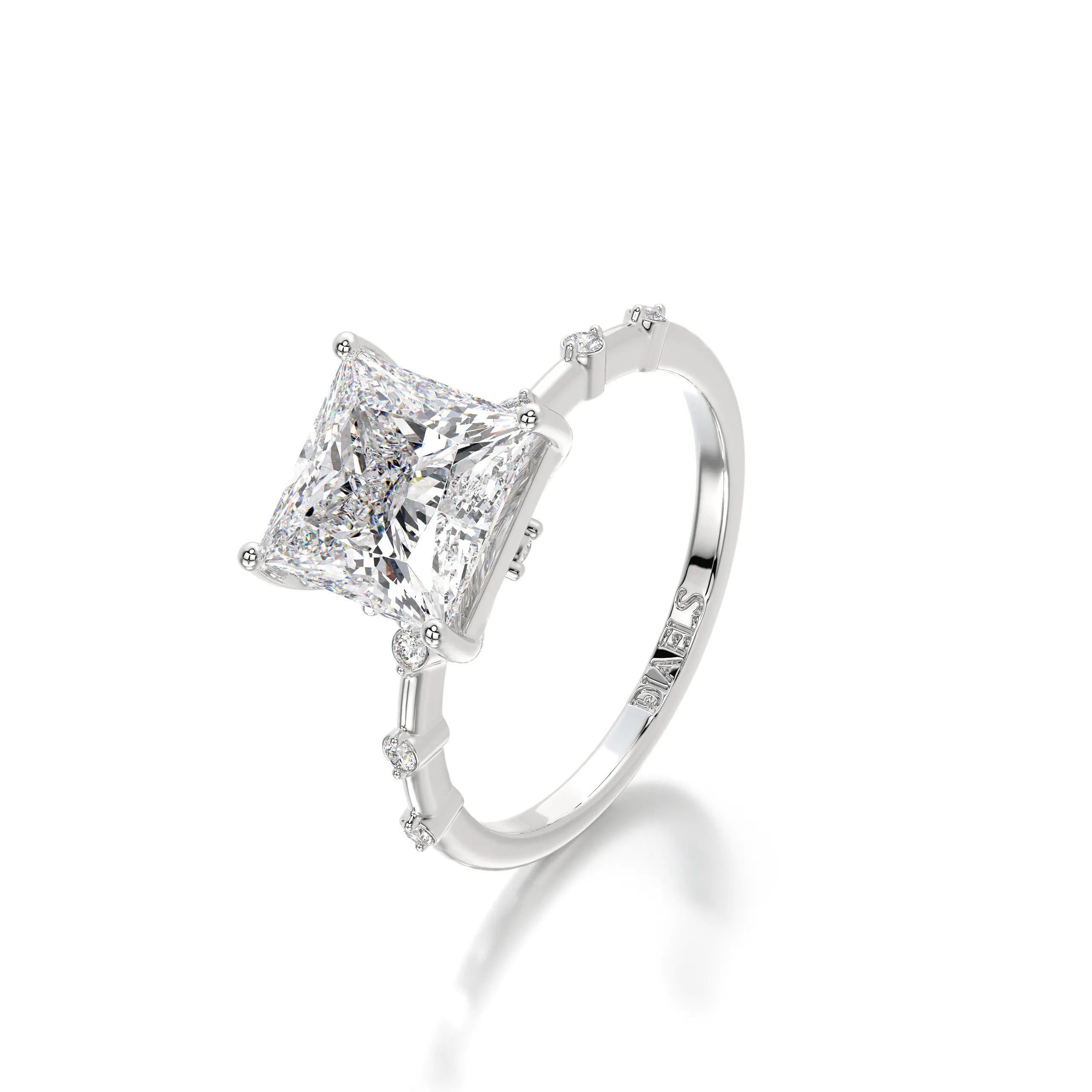 The Thin Pave Asscher