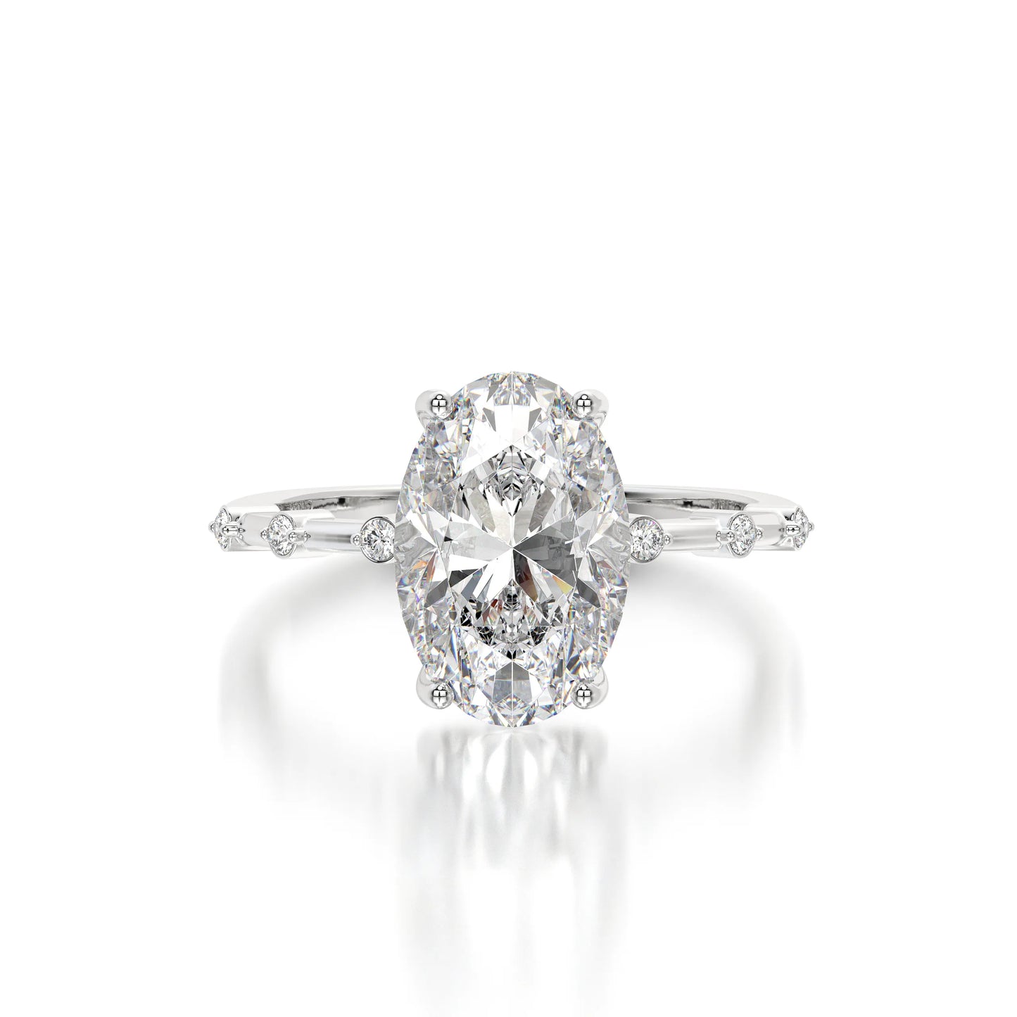 The Thin Pave Oval