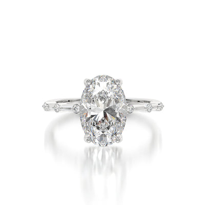 The Thin Pave Oval