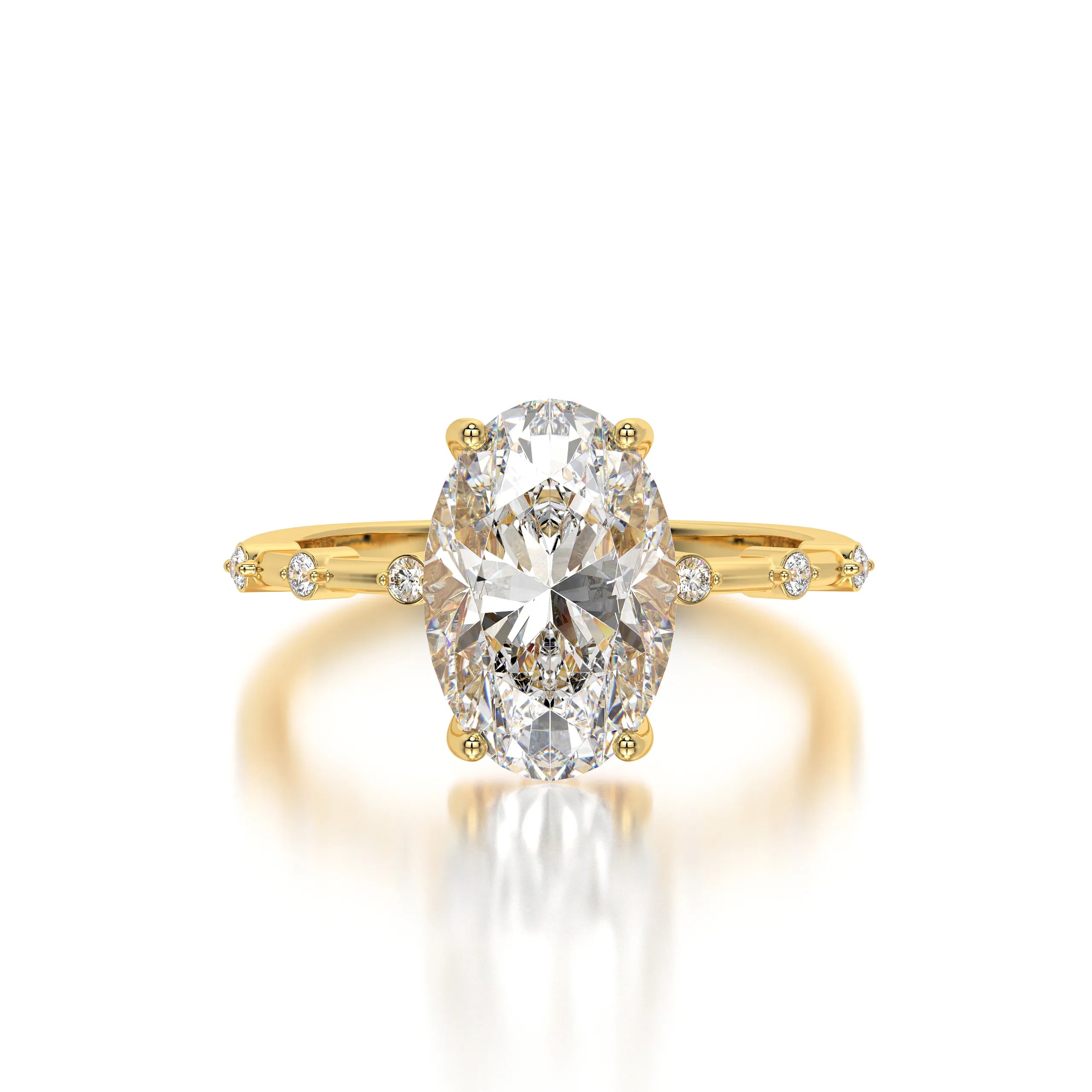 The Thin Pave Oval