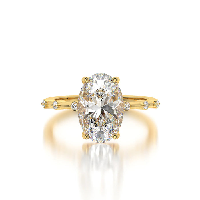 The Thin Pave Oval