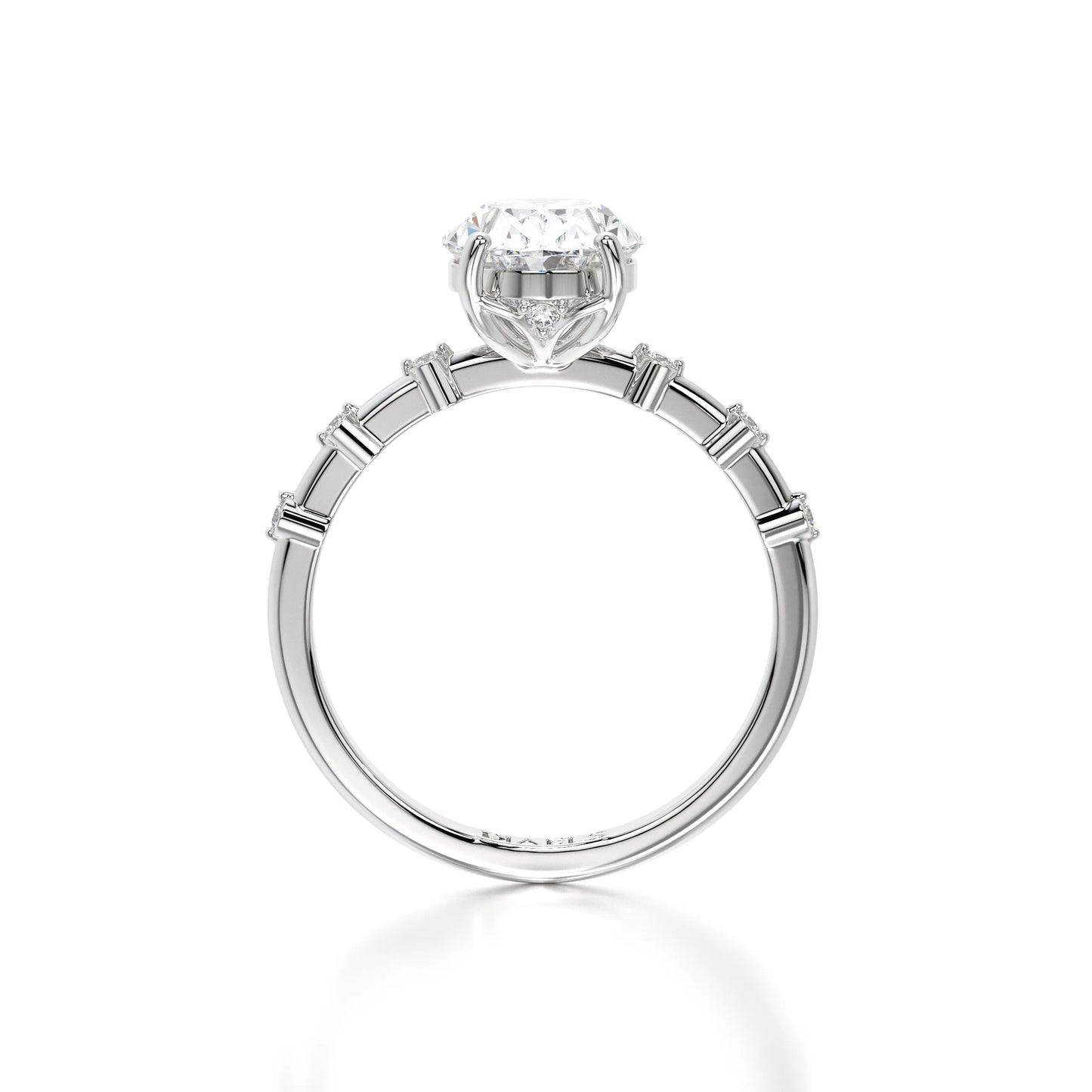 The Thin Pave Oval