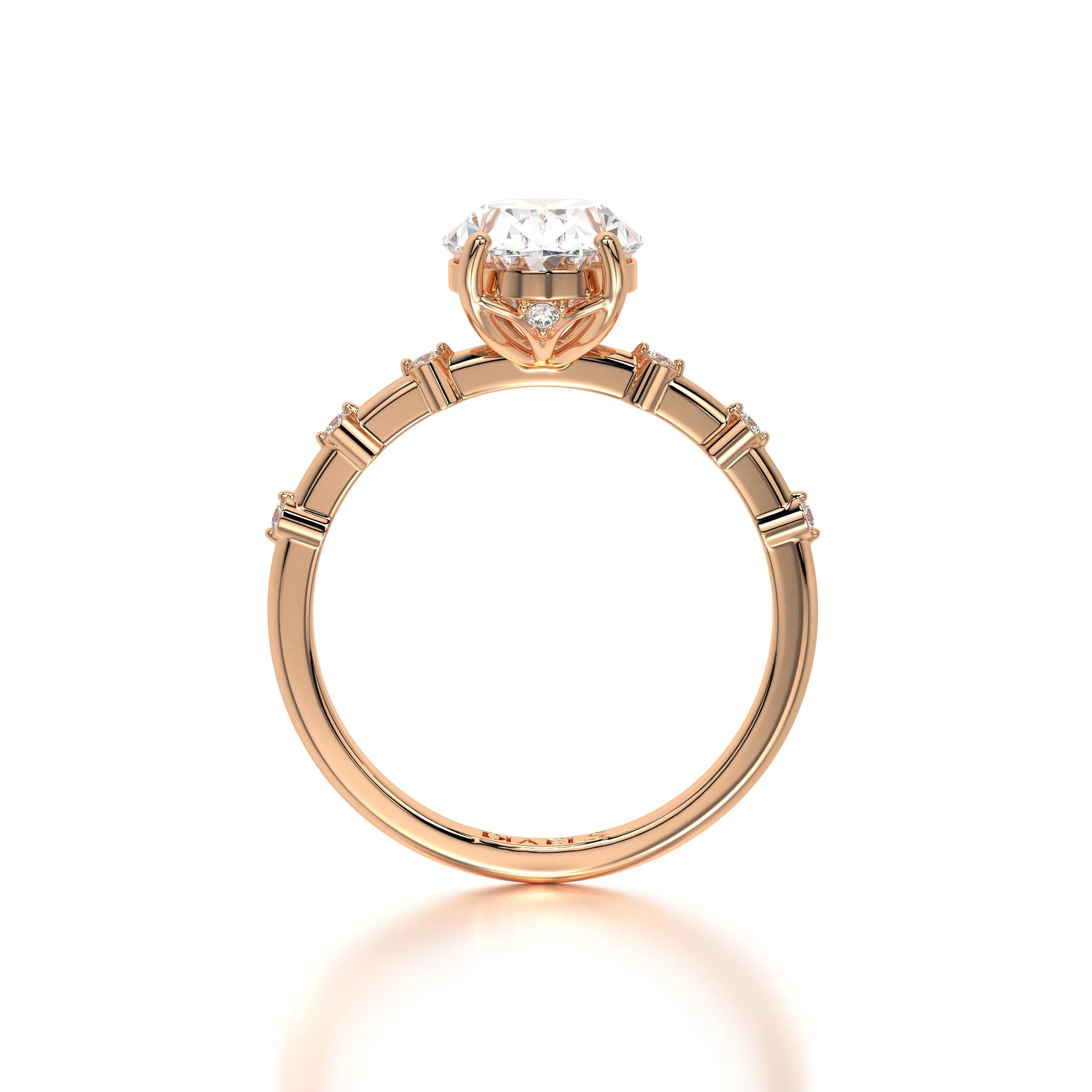 The Thin Pave Oval