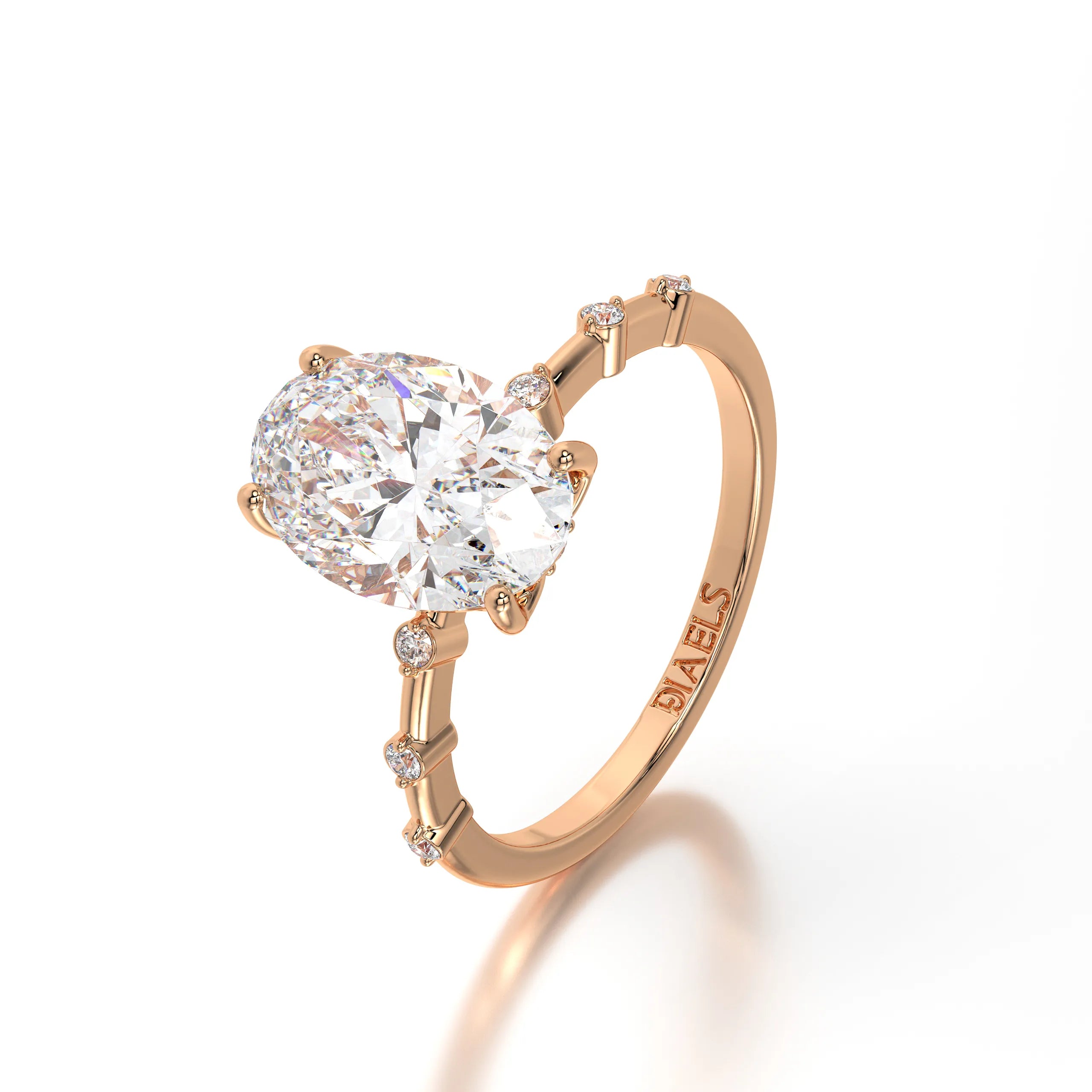 The Thin Pave Oval
