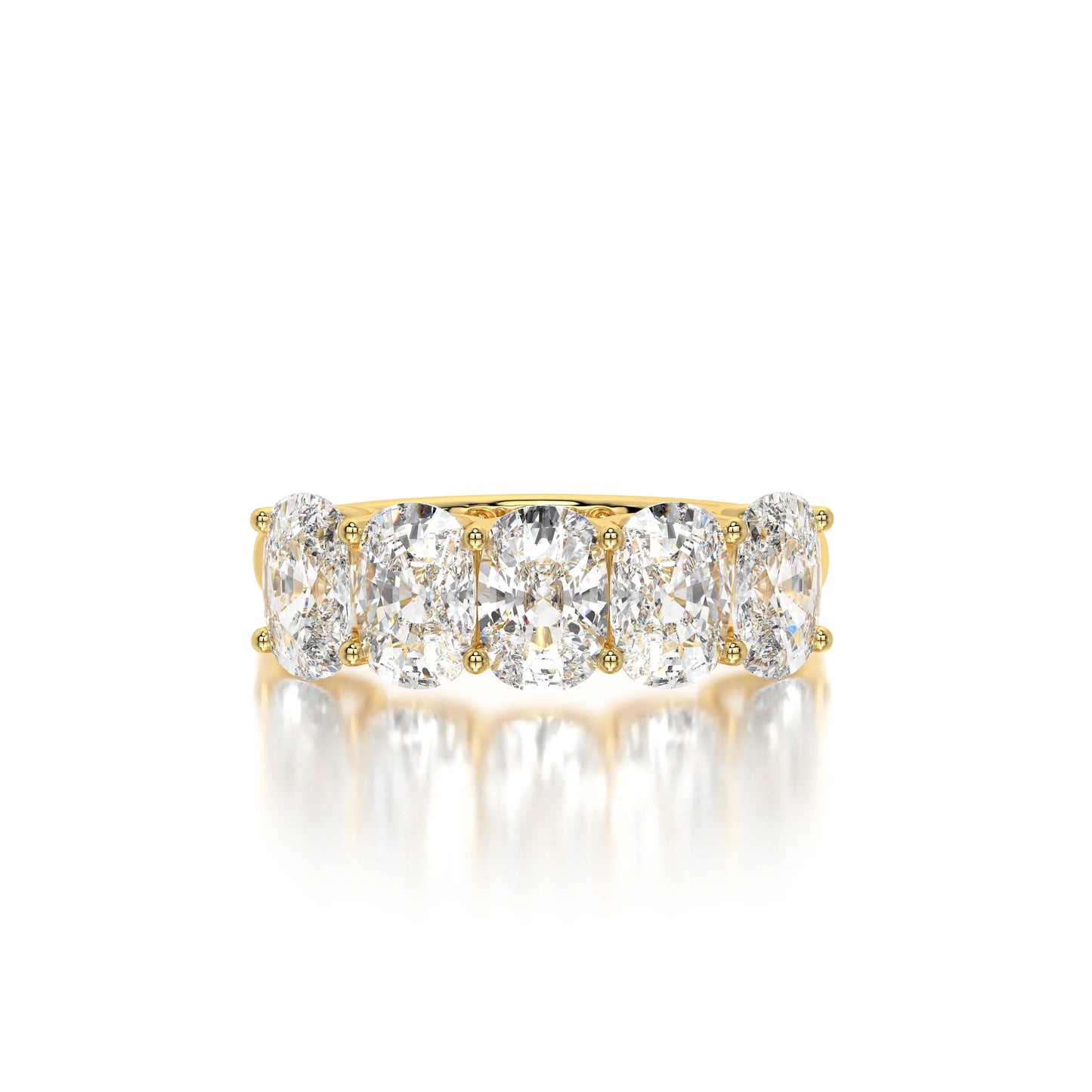 The Floating Five Elongated Cushion Band