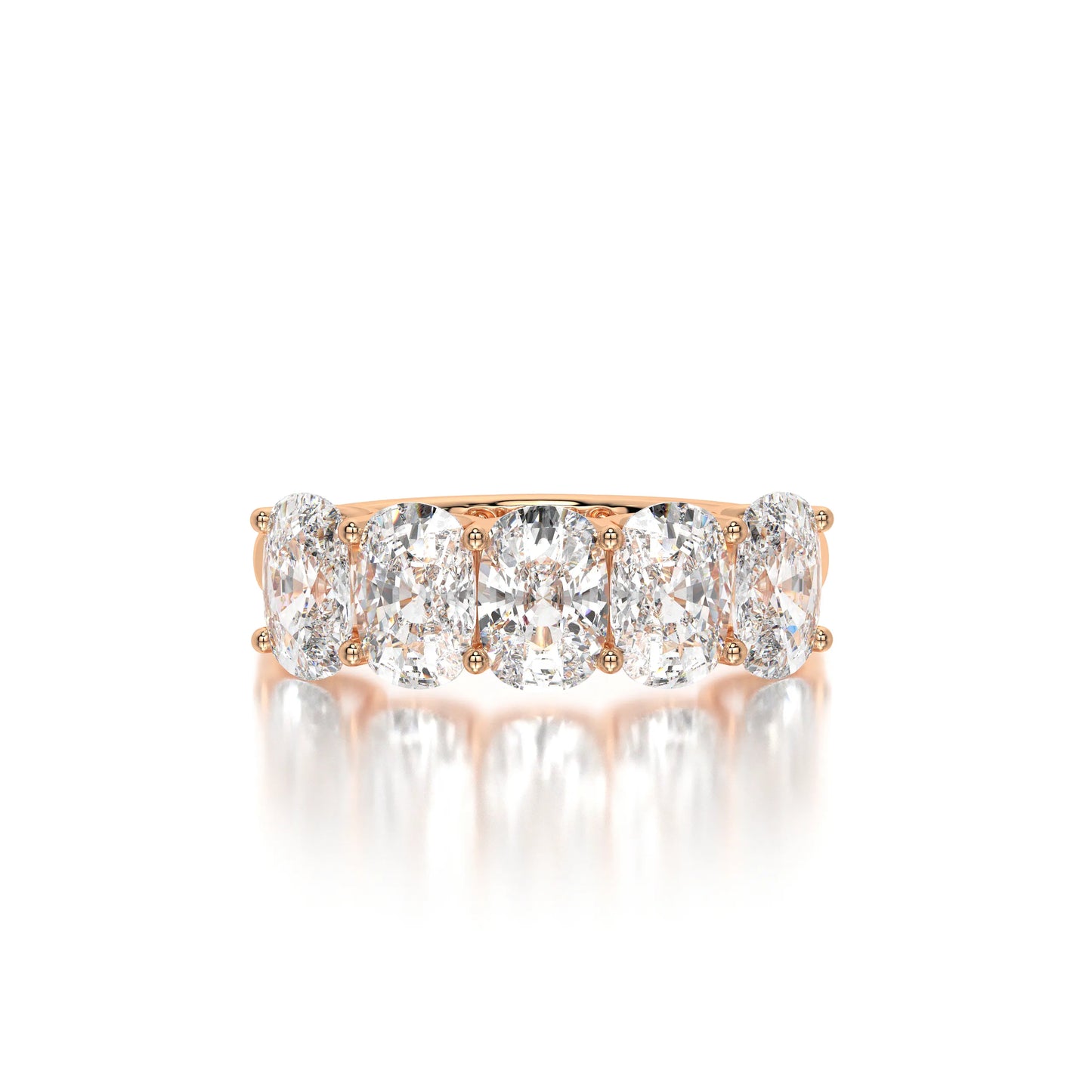 The Floating Five Elongated Cushion Band