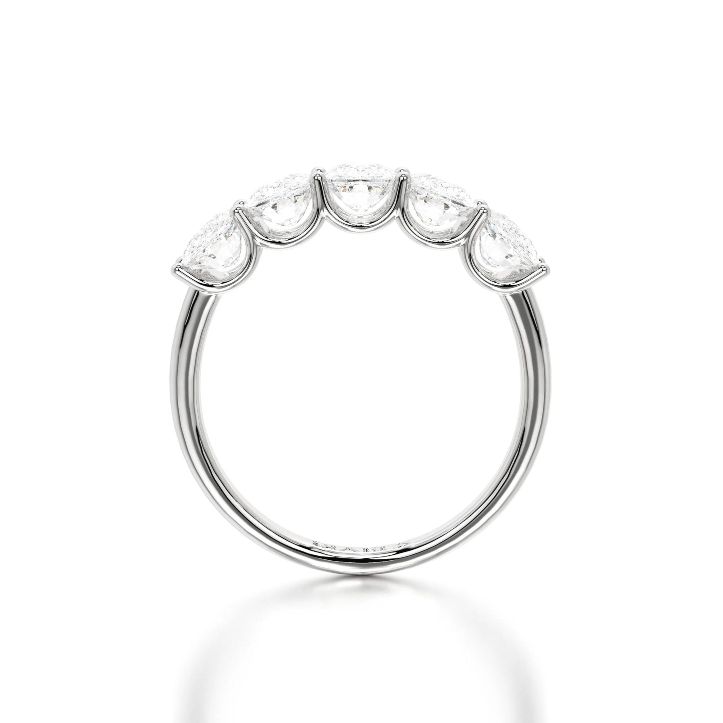 The Floating Five Elongated Cushion Band