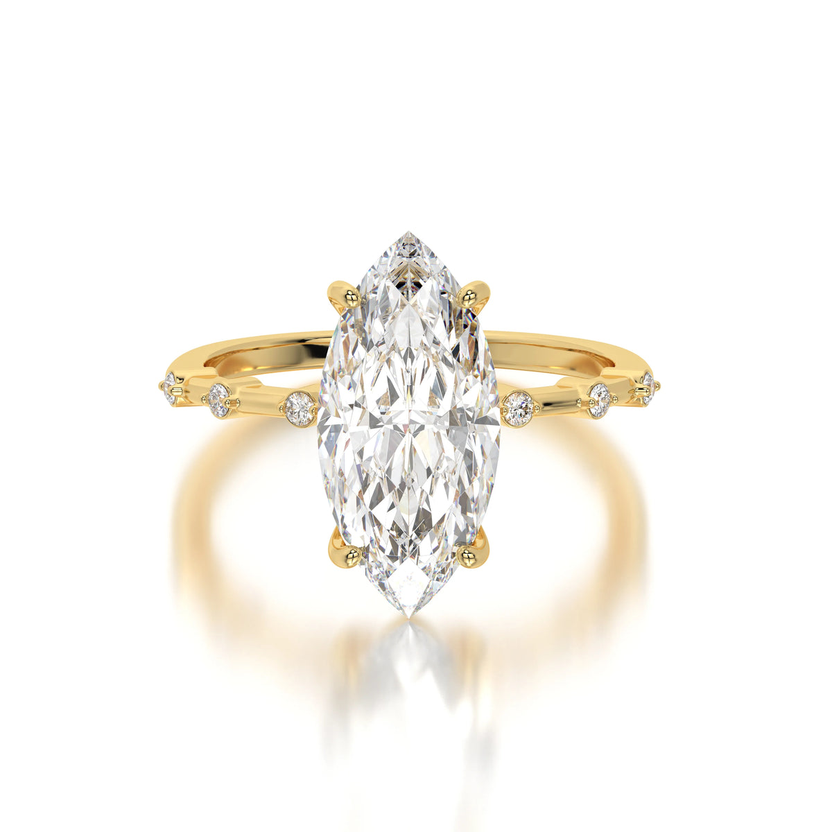 The Thin Pave Marquise