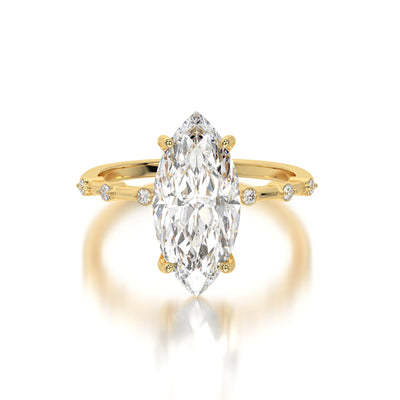 The Thin Pave Marquise