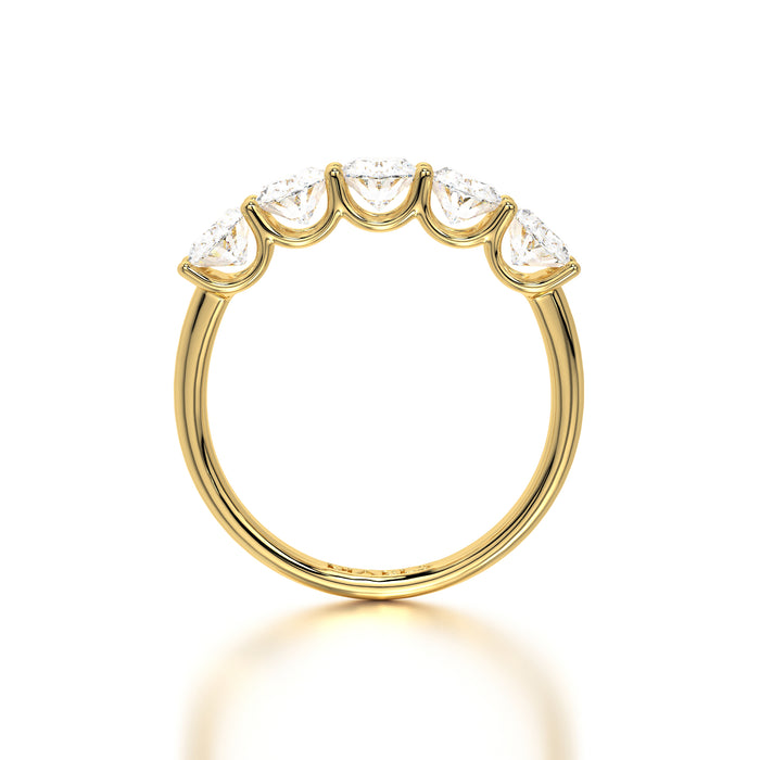 The Floating Five Oval Band