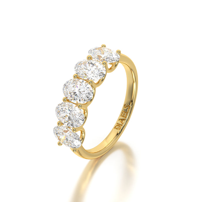 The Floating Five Oval Band