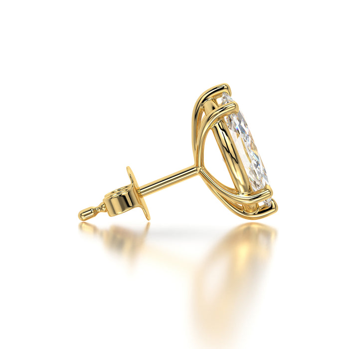 0.50 CTW Marquise Lab Grown Diamond Stud Earrings Set